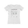 There's Skin Around My Soul | Women's The Boyfriend Tee - Image 3