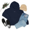 444 Gray Font Unisex Heavy Blend™ Hooded Sweatshirt - Image 35