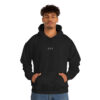 444 Gray Font Unisex Heavy Blend™ Hooded Sweatshirt - Image 13